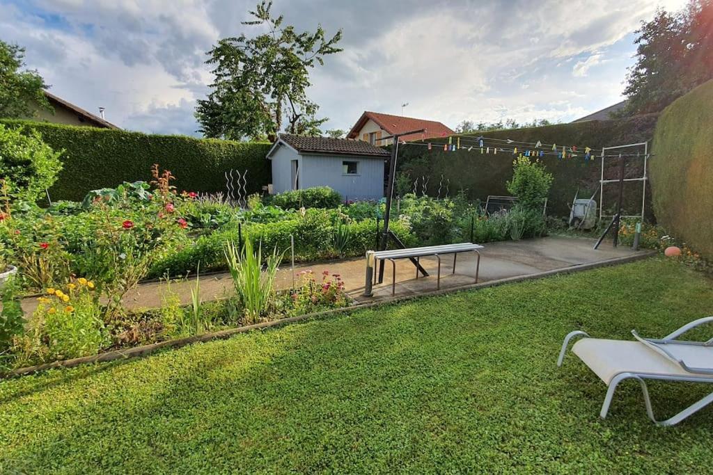 Appartement Independant Dans Maison Pres D'Annecy La Balme-de-Sillingy المظهر الخارجي الصورة